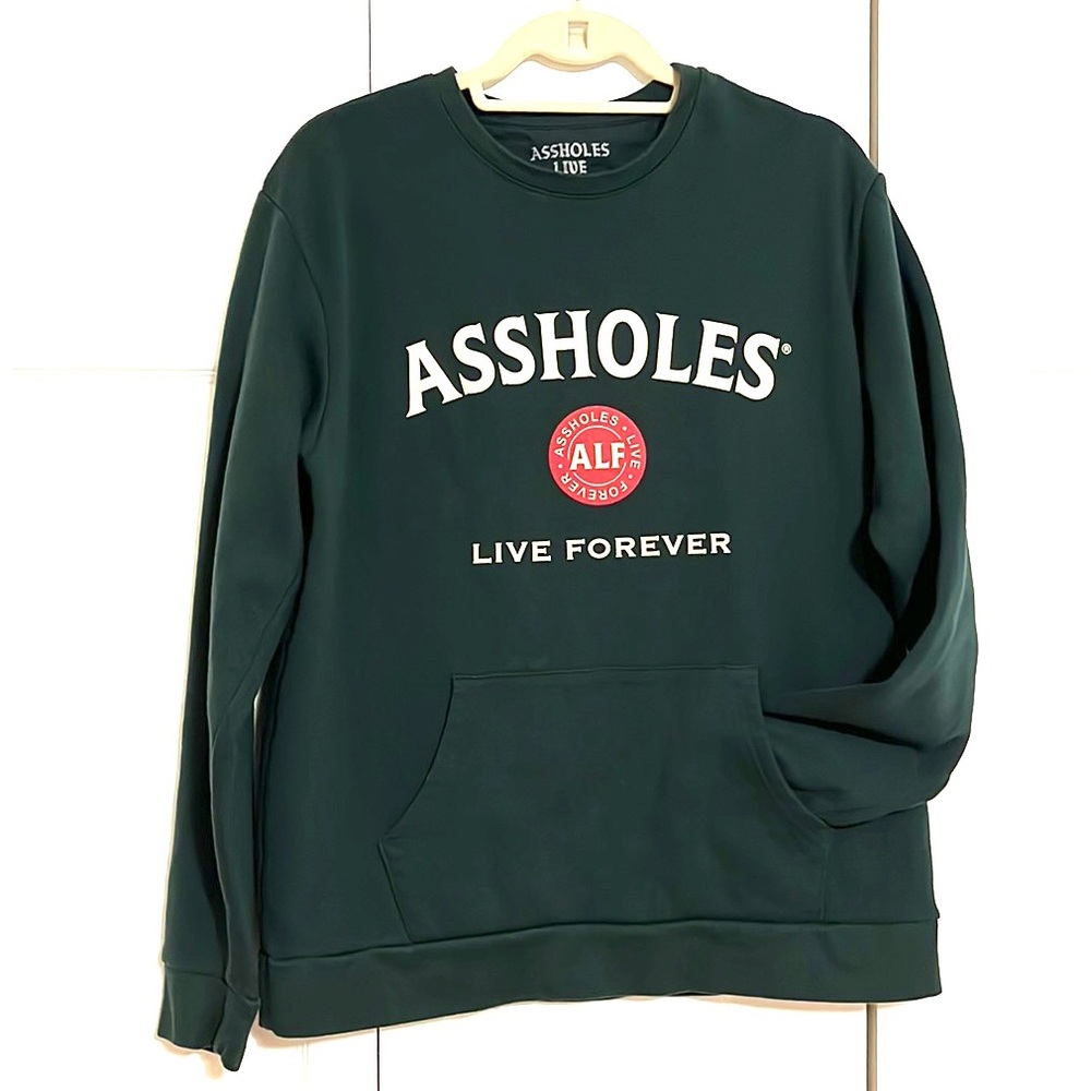 ALF Hunter Green sweatshirt sz Large